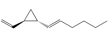 (1R,1'E,2R,3'E)-1-(1-Hexenyl)-2-vinylcyclopropane
